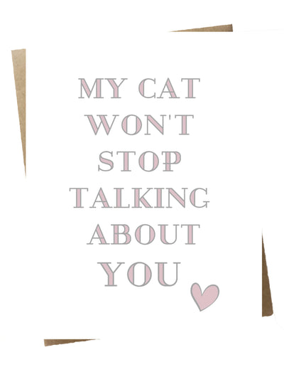 My Cat Won't Stop Talking