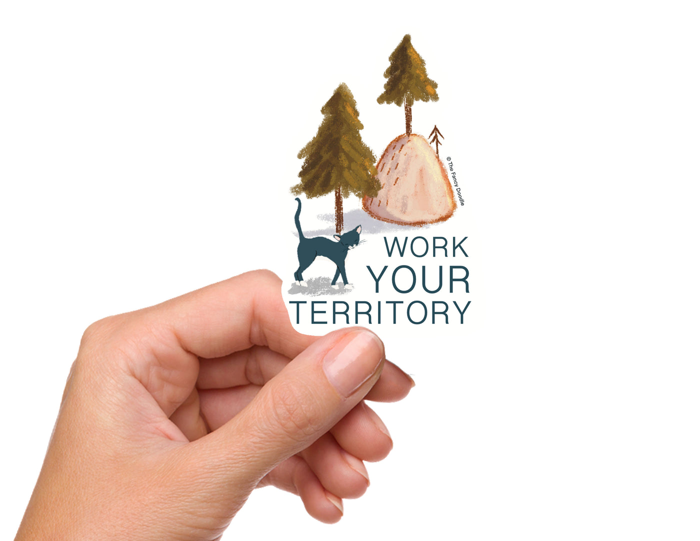 Work Your Territory Vinyl Sticker