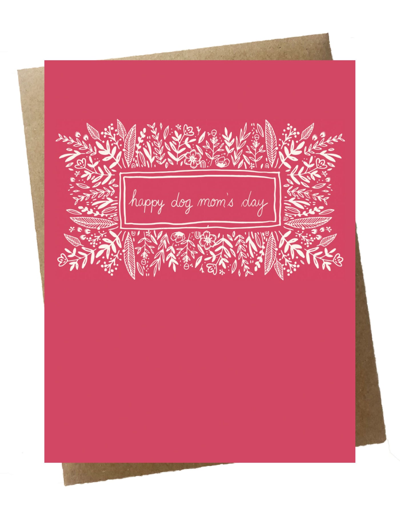 Dog Mom Mother's Day Card