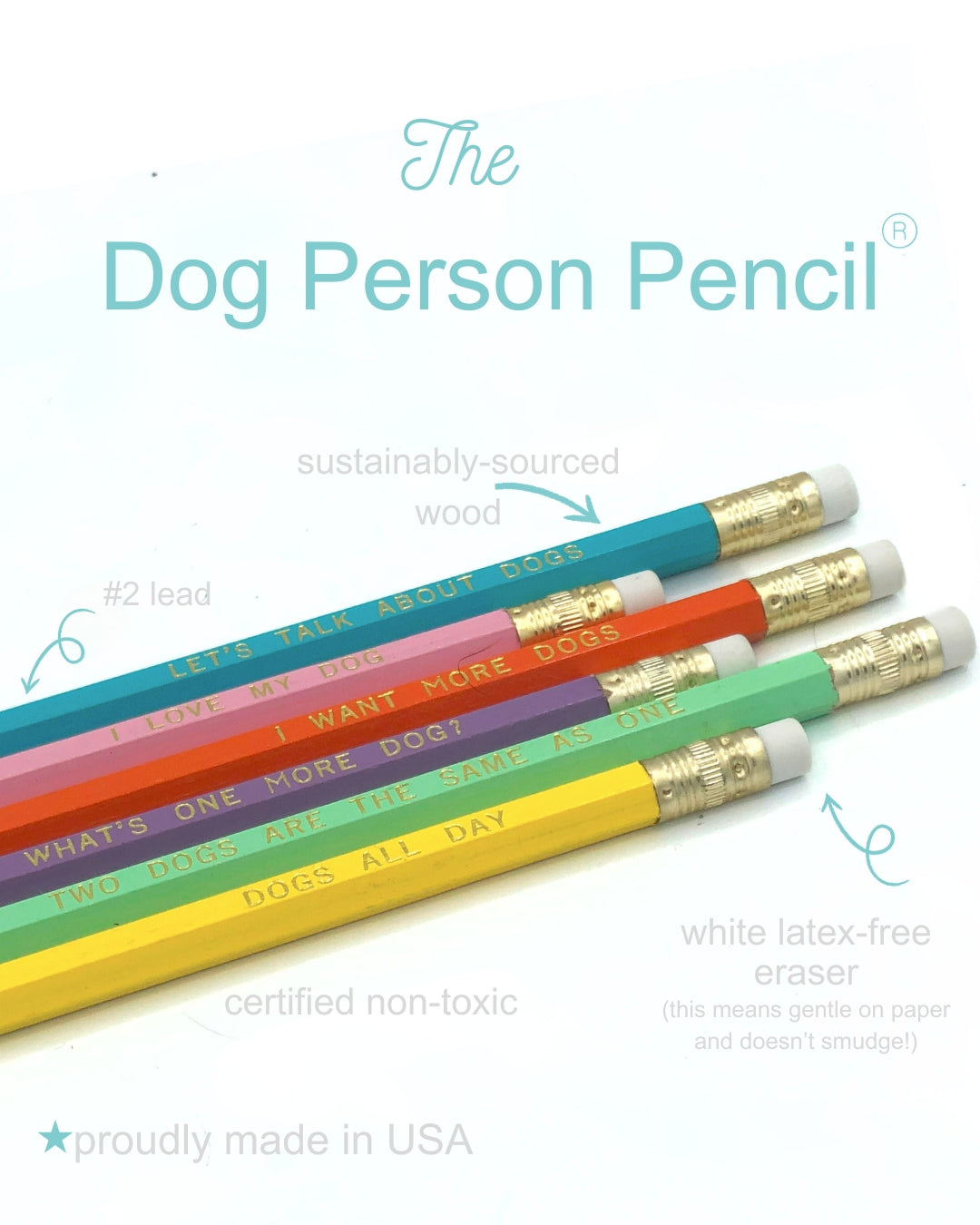 Let's Talk About Dogs - The Dog Person Pencil